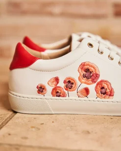 Virevolte Fleurs Rouges